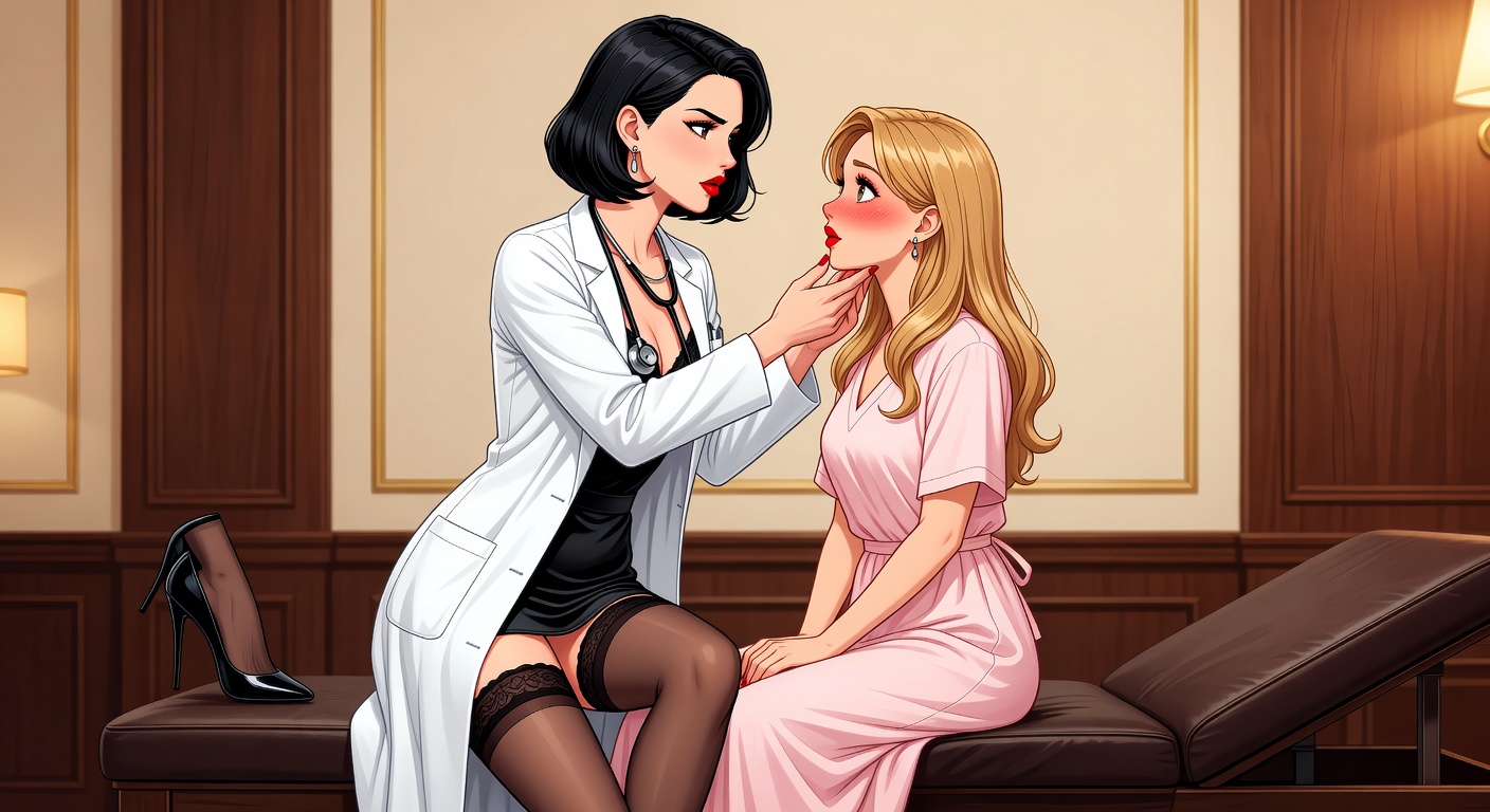 DDLG Gynecology Trap: A Dark DDLG Medical Erotica Story
